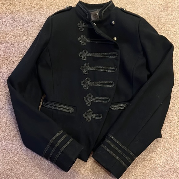 F21 | navy blue jacket - Picture 6 of 6